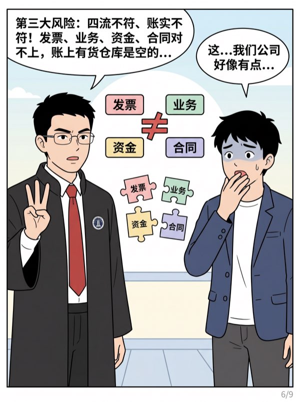 问：我们公司不大，财务不规范，发票也比较乱，有没有风险?会不会被查? - 第6页