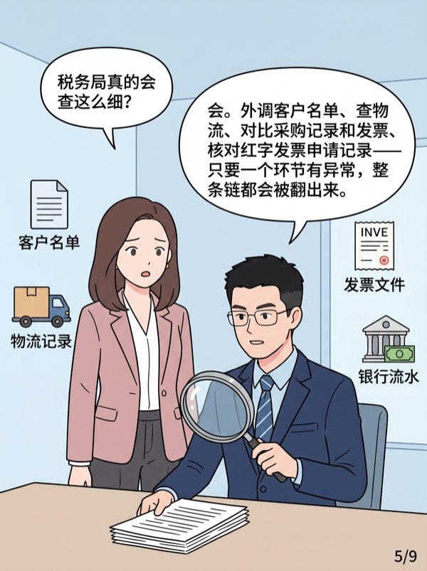 问：我把销售合同写高一点，然后通过返利把钱退回给客户，税务上安全吗? - 第5页