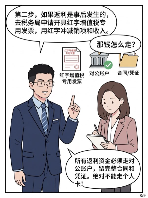 问：我把销售合同写高一点，然后通过返利把钱退回给客户，税务上安全吗? - 第8页