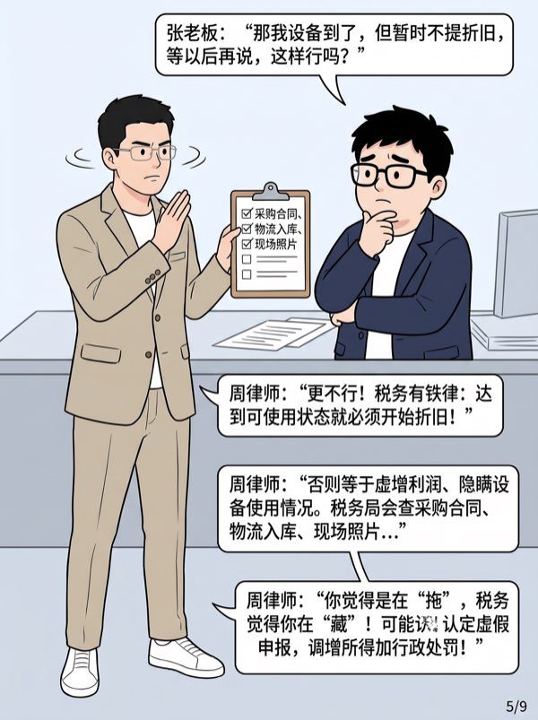 问：把固定资产低估一些或计提折旧调整一些，会不会招来税务稽查? - 第5页