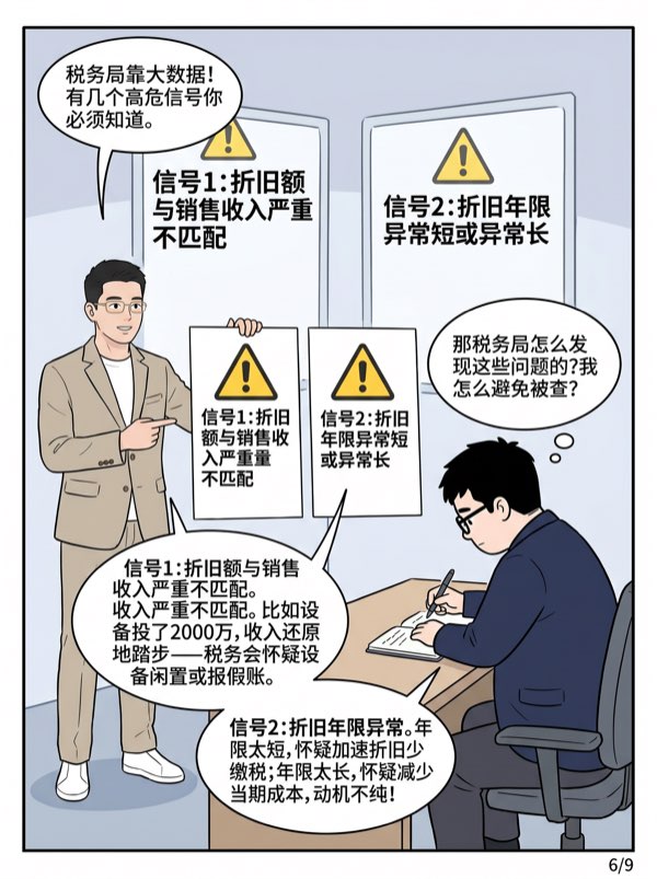 问：把固定资产低估一些或计提折旧调整一些，会不会招来税务稽查? - 第6页