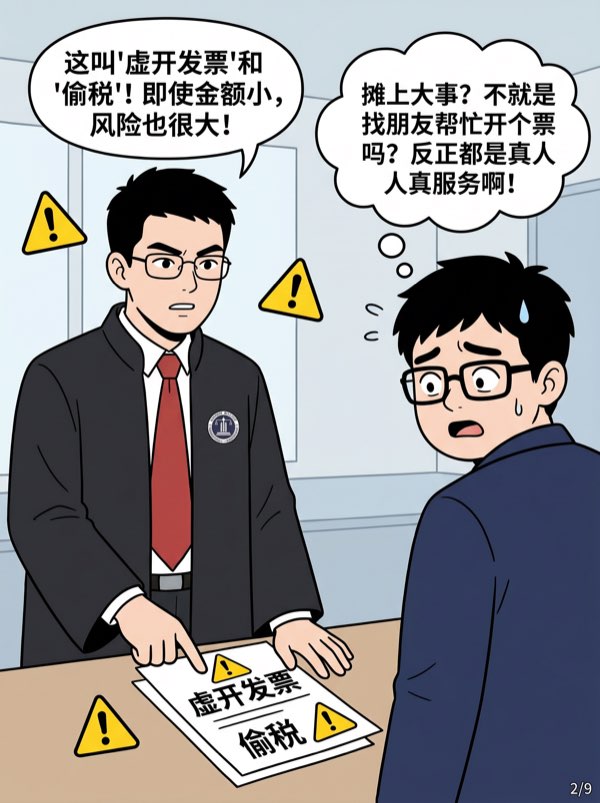 问：让员工或朋友开个小公司帮我开票、挂业务，这样会不会有风险? - 第2页