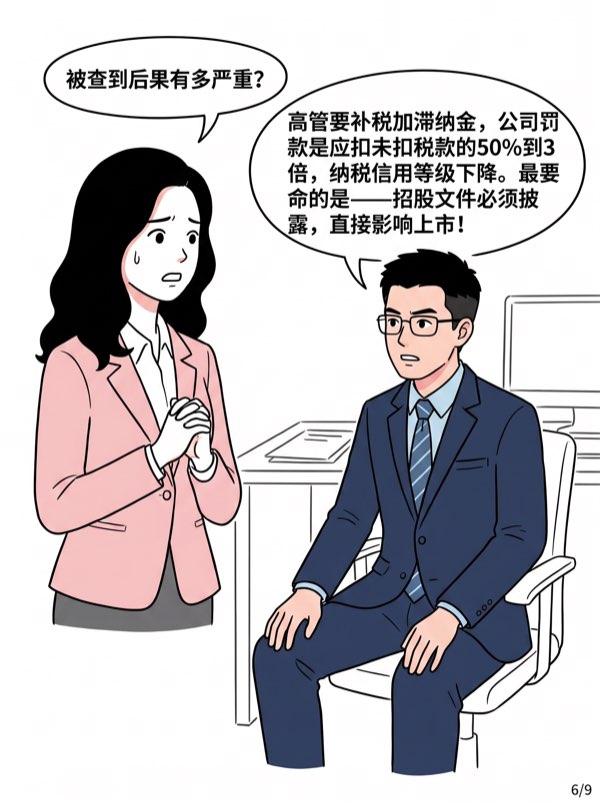 问：高管薪水税太高，用报销+找人代发部分工资帮忙省点税，对公司有风险吗? - 第6页