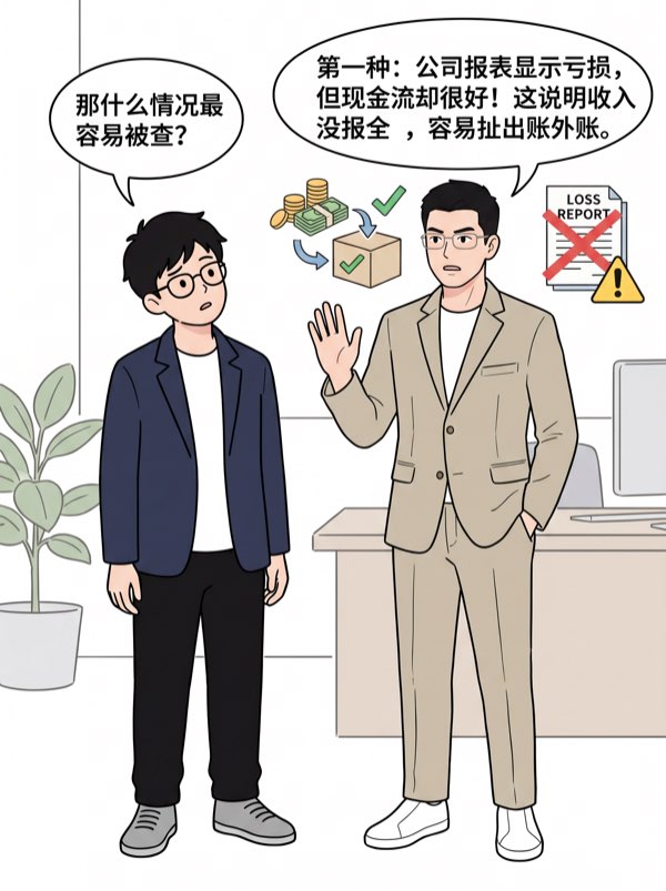 问：公司利润每年精准“控制”,或者刚好亏损，税务局会不会觉得有问题? - 第7页