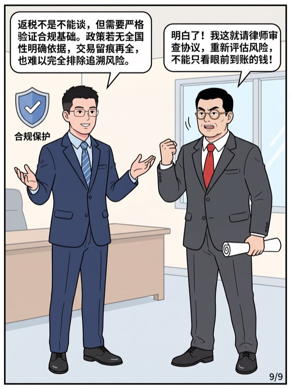 问：和政府签的