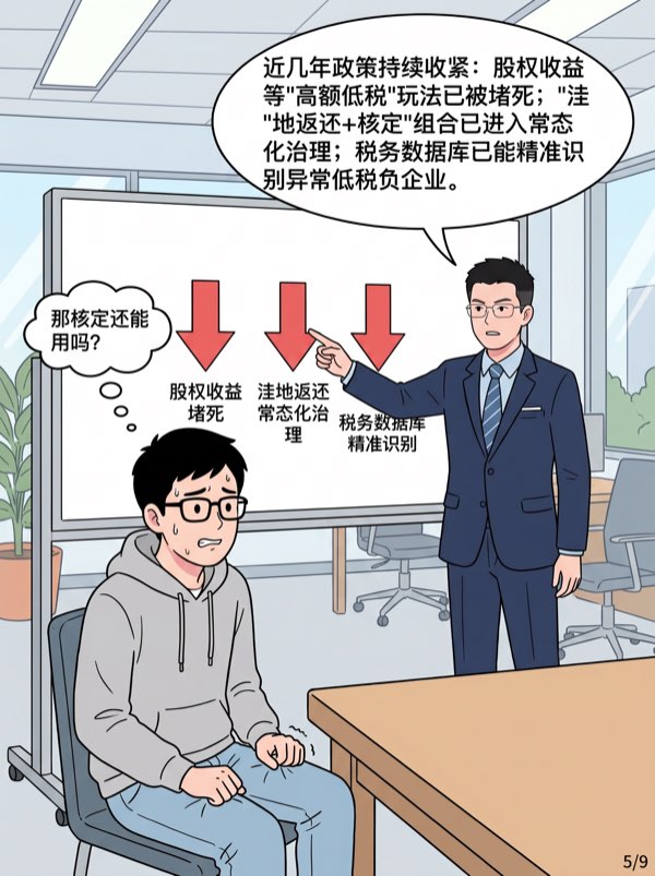 问：中介给我推荐的核定征收方案靠谱吗？ - 第5页