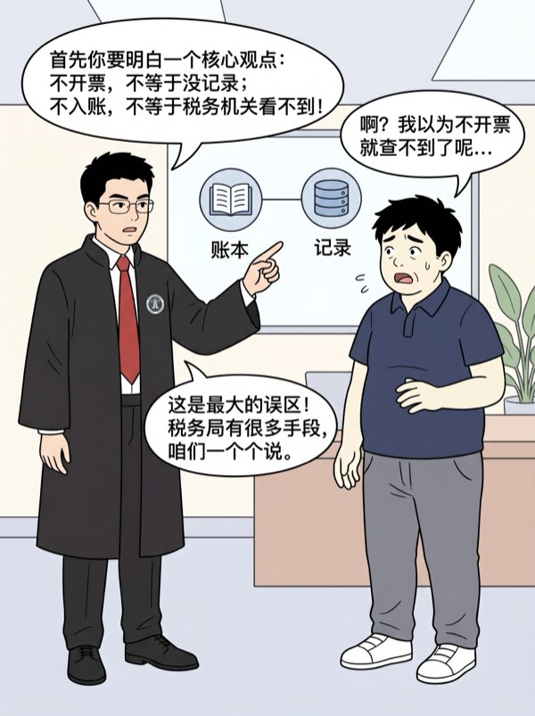 问：企业有些生意没开发票、没入账，反正金额不大，税务局能查出来吗? - 第2页